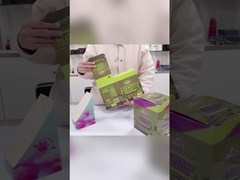 Caixas de embalagem de papel cartão corrugado de artesanato