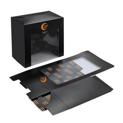 Bate-papo de Baseball Cabeça de Presente Caixas Tuck Top Com Janela de PVC transparente E Laminado Brilhante