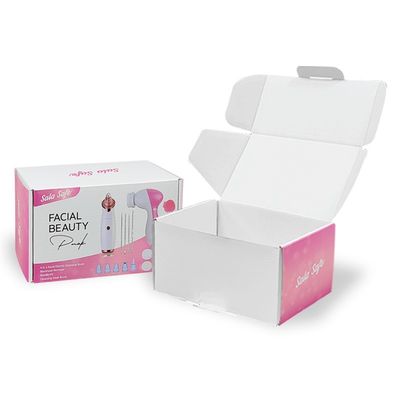 Caixas de correio personalizadas dobráveis Kraft Caixas de cartão ondulado Caixas de envio de telefone celular