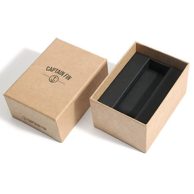 CMYK Rectangular Cobertura E Base Caixa Papel de Cartão Vazio Caixa de Embalagem de Relógio de Pulso