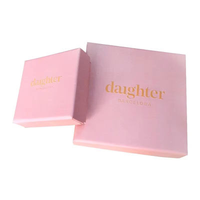 Caixa de embalagem personalizada de jóias Necklace Ring Earring Bracelet Gift Box With Logo