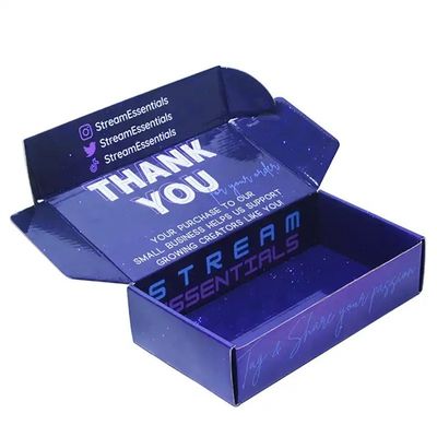 Caixas de envio personalizadas biodegradáveis para velas, carteiras, molduras de fotos, ecológicas, à prova d'água, impressas com logotipo em superfície fosca