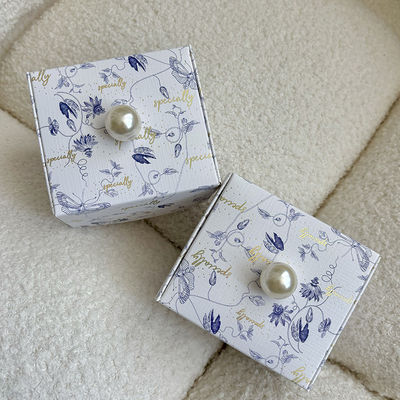 Caixa de Joias e Relógios Personalizada de Luxo Coffret Bijoux Embalagem Elegante para Anéis Colares e Relógios