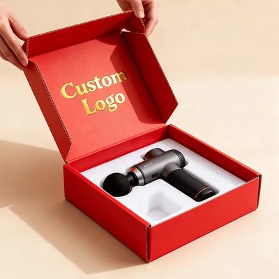 Caixa de envio para embalagem de equipamentos esportivos reciclados de luxo com logotipo e impressão em cores personalizadas por atacado