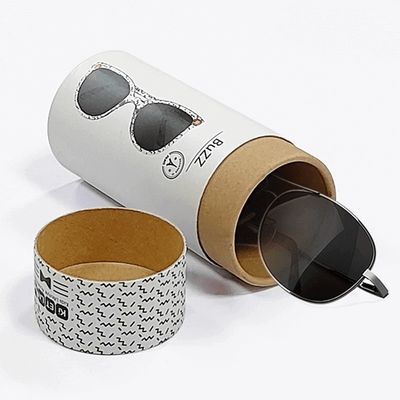 qualidade  Matt / Glossy Laminated Tube Packaging Box For Luxuriant Glasses Sunglasses Packaging fábrica