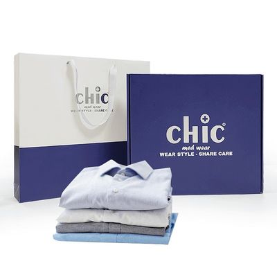 qualidade  Custom Clothing Packaging Paper Mailer Box Flute Material Corrugated Shipping Box fábrica