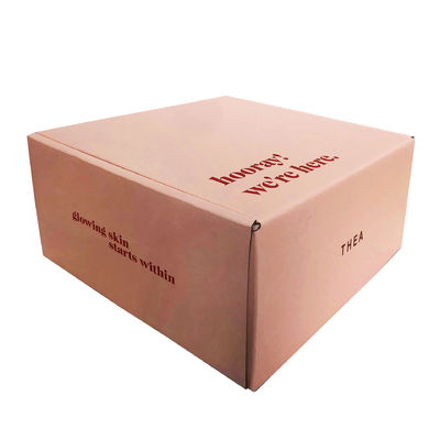 CMYK Cartão de cor Caixas de Envio de Correios Caixas de Papel Artesanal Exquisitas Embalagem
