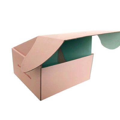 CMYK Cartão de cor Caixas de Envio de Correios Caixas de Papel Artesanal Exquisitas Embalagem