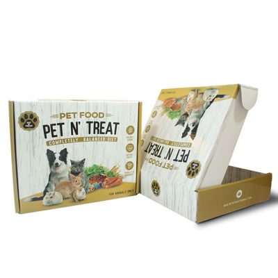 Matte Superficie Finish Customize Corrugated Flute Mailer Box para Envio e Embalagem