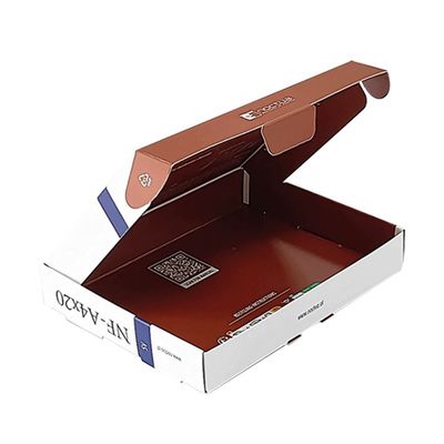 Garantia de roupa de cama Logotipo personalizado Cor Cor papel corrugado de embalagem caixa de envio