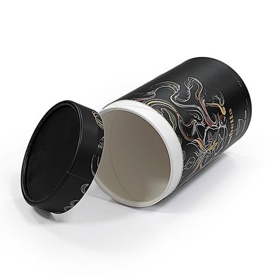 Logotipo personalizado Caixa de cilindros de papelão para cosméticos