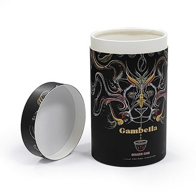 Logotipo personalizado Caixa de cilindros de papelão para cosméticos
