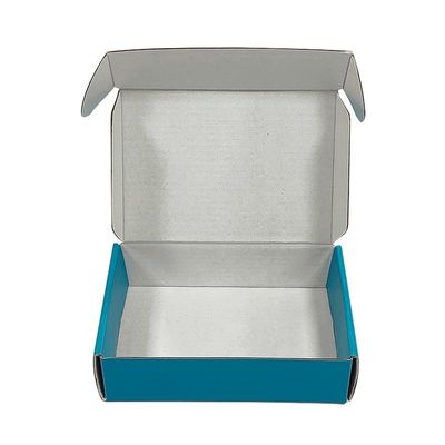 Caixa de papel corrugado dobrável