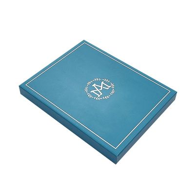 Capa de roupa personalizada e caixa de base 2 peças caixas de papelão rígido com tampas