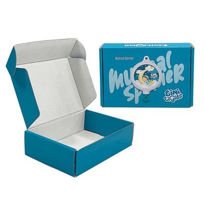 Caixa de cartão corrugado CMYK personalizada para transporte de roupas grandes e embalagens personalizadas