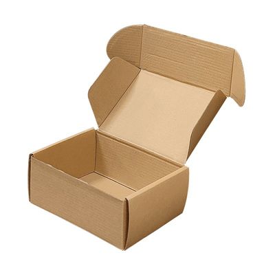 Embalagem de caixa de correio de papel kraft personalizado Caixas de correio de cartão ondulado reciclável