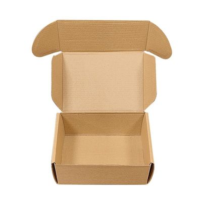 Embalagem de caixa de correio de papel kraft personalizado Caixas de correio de cartão ondulado reciclável