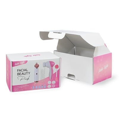 Papel rígido de arte corrugado Caixas de envio recicláveis Logotipo personalizado aceitável