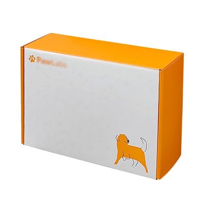 Embalagem de caixa de correio de papel para animais de estimação Eco-friendly Dog Box Type Folders
