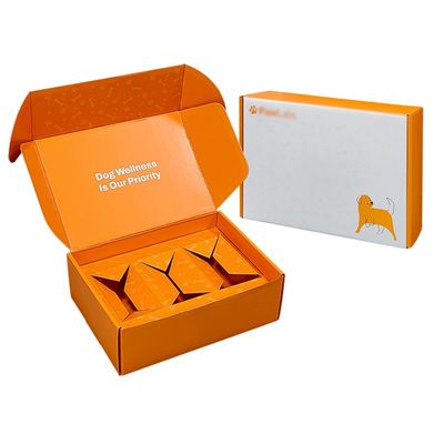 Caixa de correio de papel para cuidados da pele de artesanato Caixa de embalagem de roupas de roupa interior reciclável