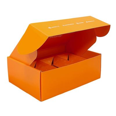Embalagem Caixa de correio de papel rígido reciclável Caixas de envio de cosméticos personalizados