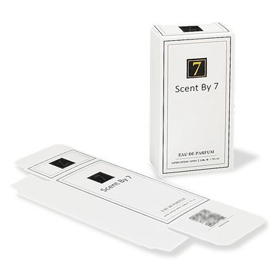 Caixas de papelão tipo Tuck Top Box embalagem de caixa cosmética reciclável para brilho labial