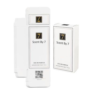Caixas de papelão tipo Tuck Top Box embalagem de caixa cosmética reciclável para brilho labial