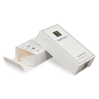 Caixas de papelão tipo Tuck Top Box embalagem de caixa cosmética reciclável para brilho labial