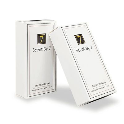 Caixas de papelão tipo Tuck Top Box embalagem de caixa cosmética reciclável para brilho labial