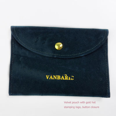 Bolsa de embalagem de jóias personalizada com estilo de envelope Óculos de relógio industrial