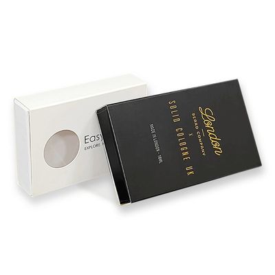Embalagem de Caixa de Papel Rígida Pequena Reciclada UV Finish Embalagem de Caixa de Slide Personalizada