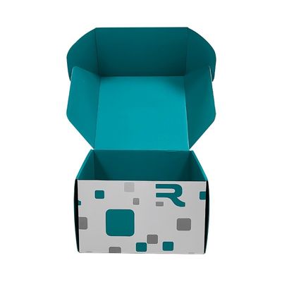 Pedido personalizado aceito embalagem de papel ondulado caixas de envio para caneca e xícara de café