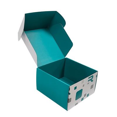 Pedido personalizado aceito embalagem de papel ondulado caixas de envio para caneca e xícara de café
