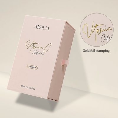 Caixa de teste de perfumes de garrafa Attar Impressão Pantone a cores completas com materiais reciclados