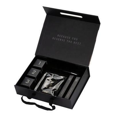 Logotipo personalizado Caixa de cestas de presente magnética de luxo para presentes grandes Durável e elegante
