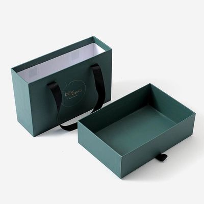 Anel de jóias colar de pulseira de joias caixa de embalagem de presente luxo gaveta deslizante caixa de presente