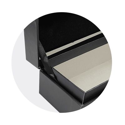 Caixa de velas de papel Flip Top Clamshell embalagem para luxo conjunto de três velas craft presente