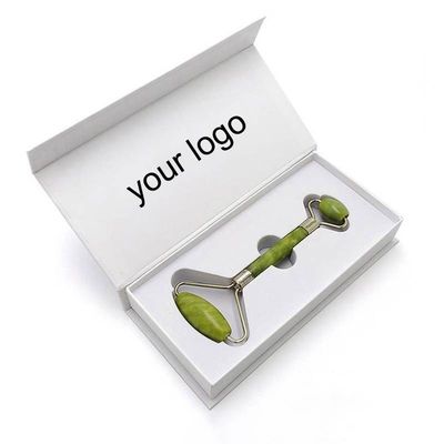 Caixa Flap Book Custom Logo Impresso Caixa Magnética Rígida para Guasha Jade Gua Sha Roller Tool