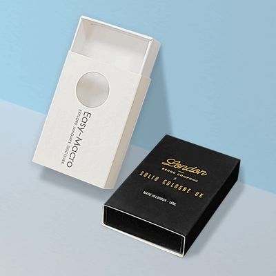 Caixas de presente de sabão de flores de logotipo personalizado Impressão de embalagem de sabão Caixa de papel com janela clara