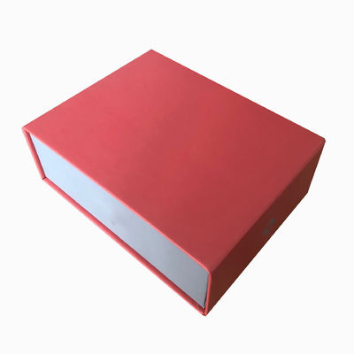 Papel de cartão vermelho Relógio de pulso vazio Caixa de presente Embalagem personalizada