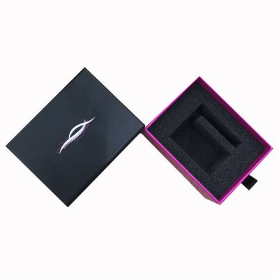 Caixas de presente de artesanato retangular Matte Cosméticos laminados Perfumes Caixa de embalagem