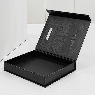 Caixas de embalagem em forma de livro magnético de artesanato Caixas de presente rígidas personalizadas de papel