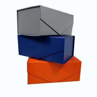 Embalagem de cartão com logotipo personalizado fecho magnético Caixas de presente de papel dobrável para embalagem