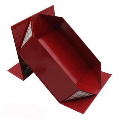 Caixas de embalagem de peruca cinza grande Caixa de presente magnética dobrável de papel A5