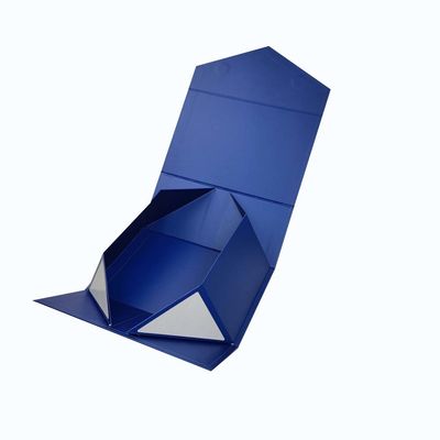 Caixas de embalagem de peruca cinza grande Caixa de presente magnética dobrável de papel A5