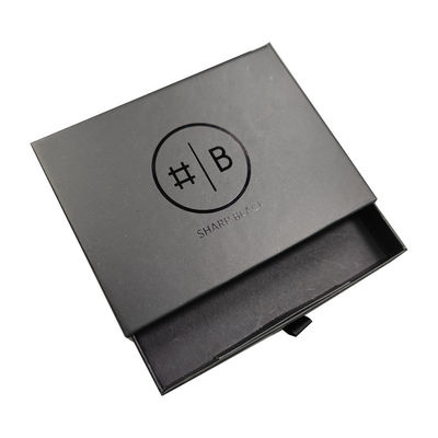 Caixas rígidas personalizadas de luxo dobrável de papelão preto caixa de presente magnética preta com forro de esponja