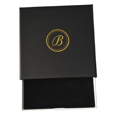 Caixa de presente de luxo com logotipo personalizado de jóias para itens de embalagem Tipo de papel de cartão ondulado