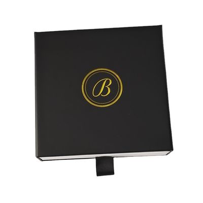 Caixa de presente de luxo com logotipo personalizado de jóias para itens de embalagem Tipo de papel de cartão ondulado