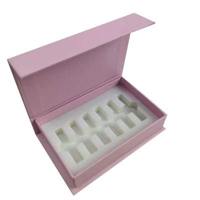 Encomenda personalizada aceita 5ml 8ml 10ml Perfumes Gift Sets Caixas de embalagem com Sponge Liner