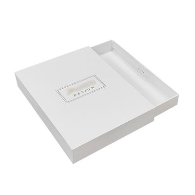 Caixa de embalagem de velas com padrão de textura e logotipo 157g papel de arte 1000g papelão